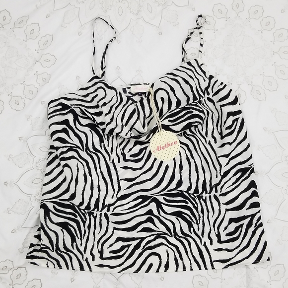 Alythea zebra striped camisole - Picture 2 of 4